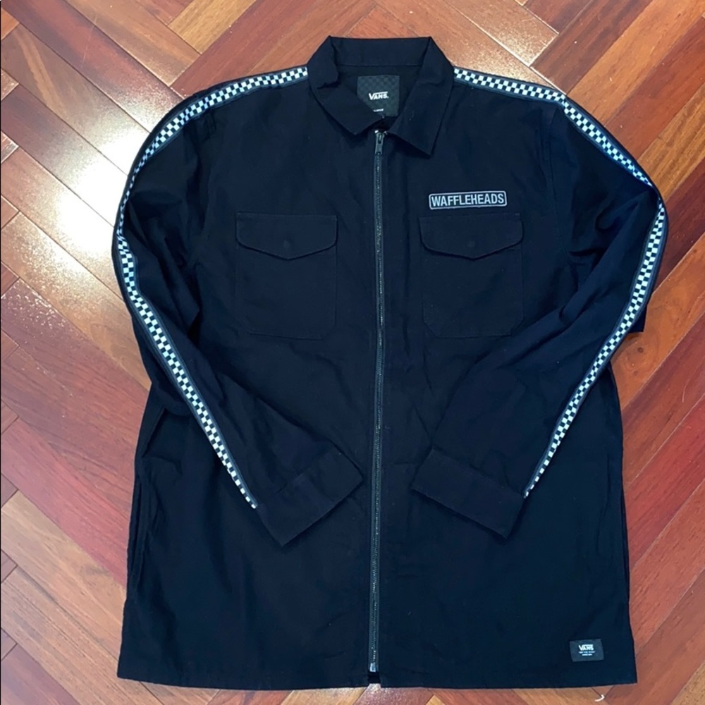 Men’s VANS Waffleheads cotton zip jacket - size XL